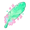 Стикер 34 Cute Green