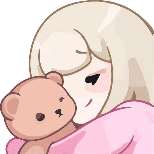🫂 Эмодзи «Cute random» для Telegram