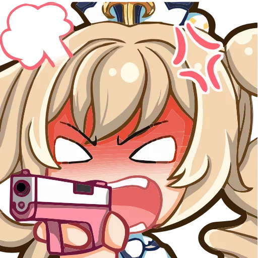 🔫 Эмодзи «Cute random» для Telegram