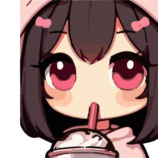 🥤 Эмодзи «Cute random» для Telegram