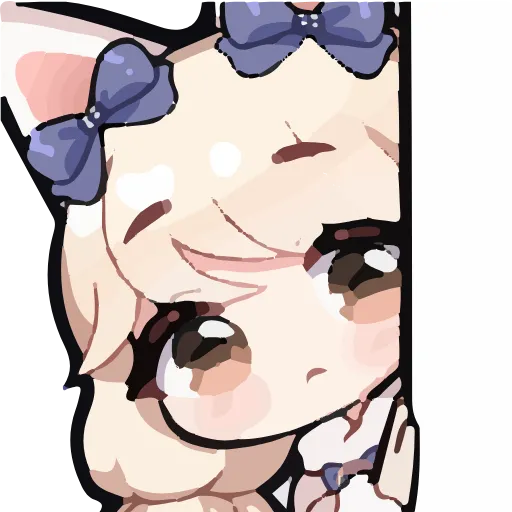 🫣 Эмодзи «Cute random» для Telegram