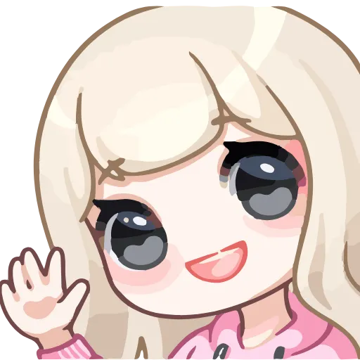 👋 Эмодзи «Cute random» для Telegram