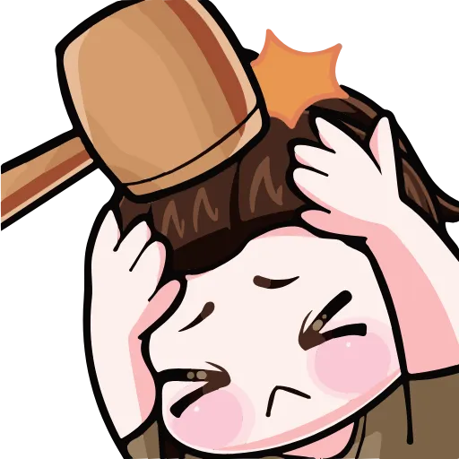 👊 Эмодзи «Cute random» для Telegram