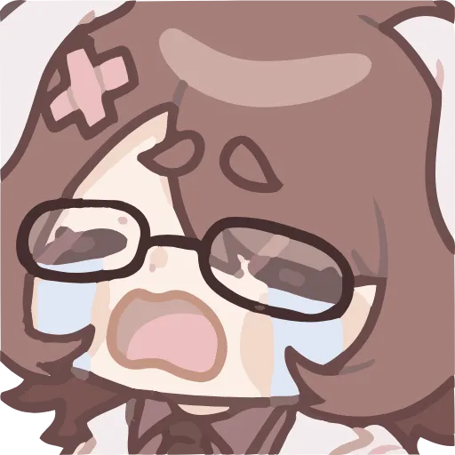 😭 Эмодзи «Cute random» для Telegram