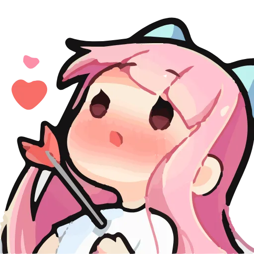 💘 Эмодзи «Cute random» для Telegram