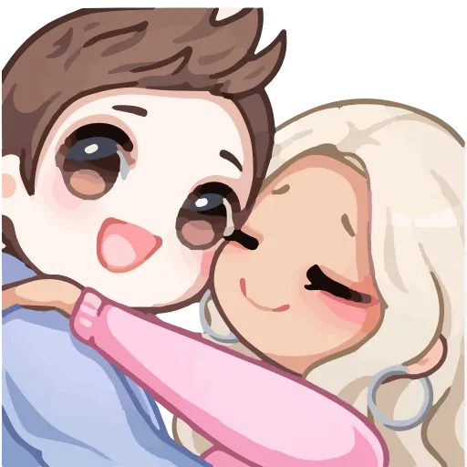 🫂 Эмодзи «Cute random» для Telegram