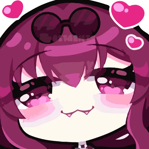 😏 Эмодзи «Cute random» для Telegram