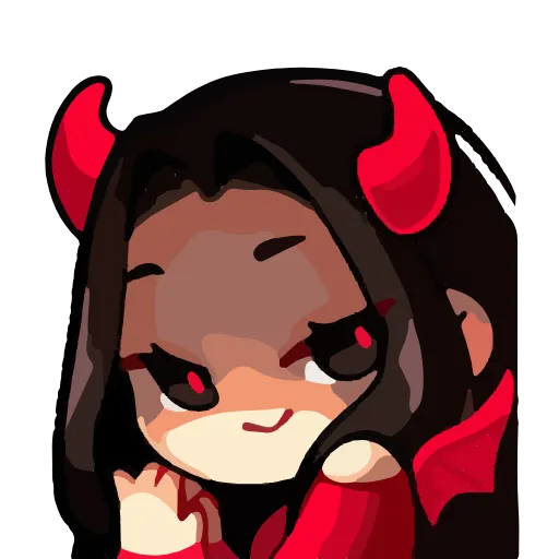 😈 Эмодзи «Cute random» для Telegram