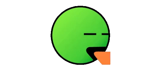 🤮 Стикер «Колобки ICQ» для Telegram