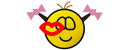 💋 Стикер «Колобки ICQ» для Telegram