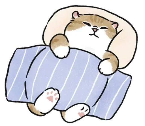 🛌 Стикер «kotyashi» для Telegram