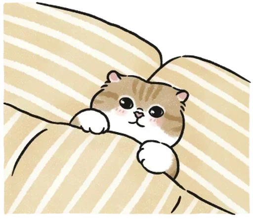 🛌 Стикер «kotyashi» для Telegram