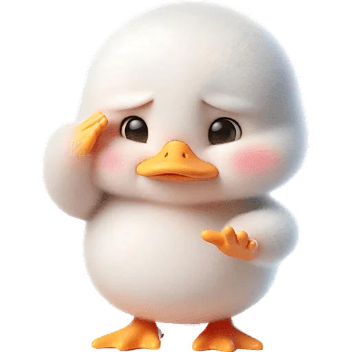 🫡 Стикер «Милая утка» для Telegram