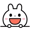 Стикер 24 Cute Rabbit