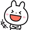Стикер 21 Cute Rabbit