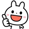 Стикер 3 Cute Rabbit