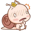 🫢 Эмодзи «Малыш Улиточка» для Telegram
