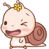 👋 Эмодзи «Малыш Улиточка» для Telegram