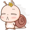 😣 Эмодзи «Малыш Улиточка» для Telegram