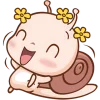 😊 Эмодзи «Малыш Улиточка» для Telegram