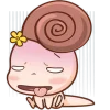 🥵 Эмодзи «Малыш Улиточка» для Telegram