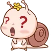 ❓ Эмодзи «Малыш Улиточка» для Telegram
