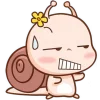 😬 Эмодзи «Малыш Улиточка» для Telegram