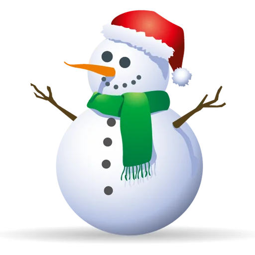 ⛄️ Стикер «Cute Snowman» для Telegram