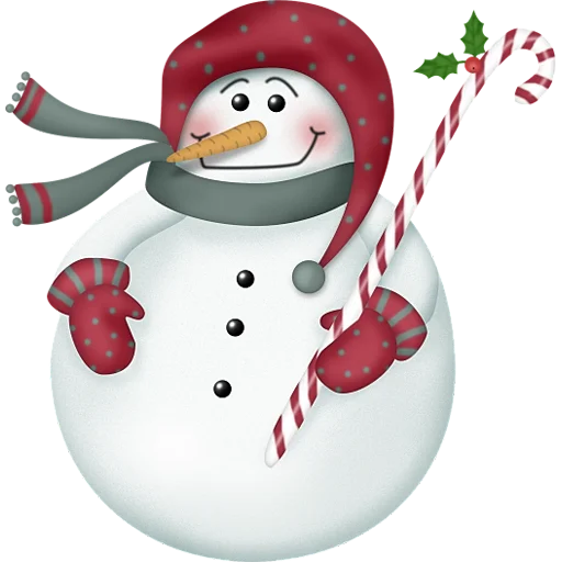 ⛄️ Стикер «Cute Snowman» для Telegram