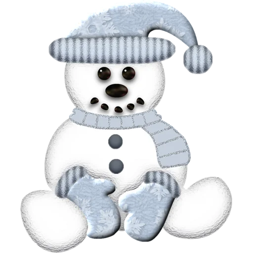 ⛄️ Стикер «Cute Snowman» для Telegram