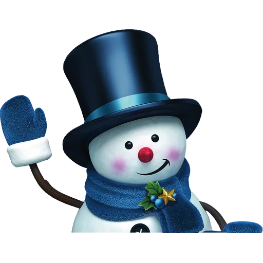 ⛄️ Стикер «Cute Snowman» для Telegram