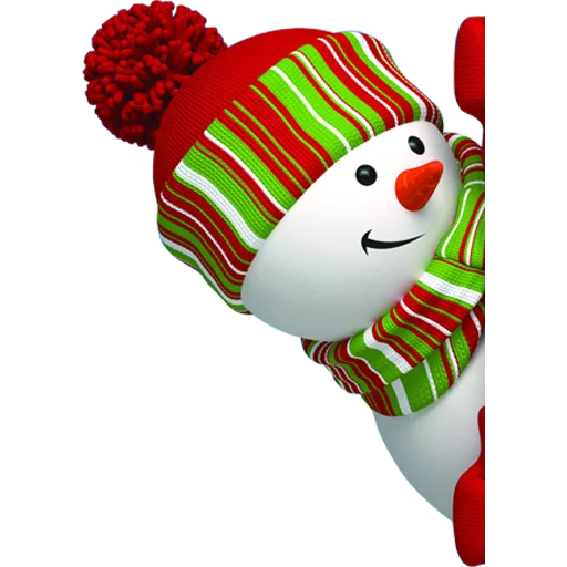 ⛄️ Стикер «Cute Snowman» для Telegram