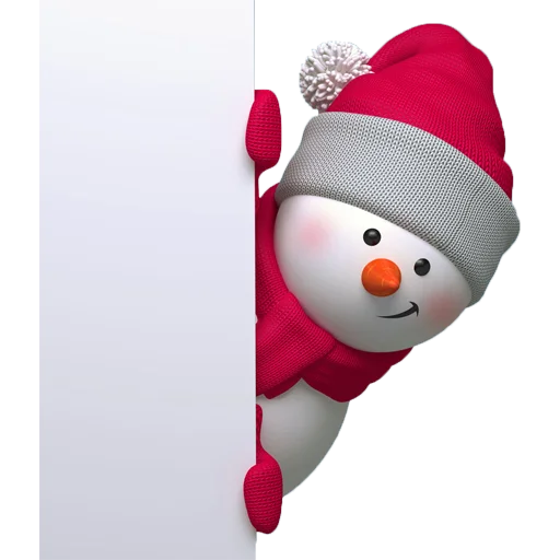 ⛄️ Стикер «Cute Snowman» для Telegram