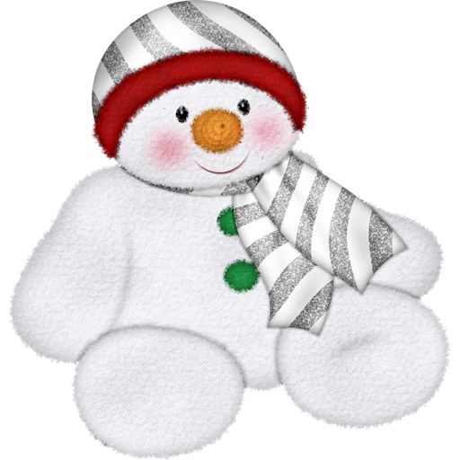 ⛄️ Стикер «Cute Snowman» для Telegram