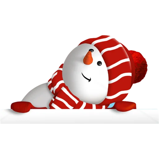 ⛄️ Стикер «Cute Snowman» для Telegram