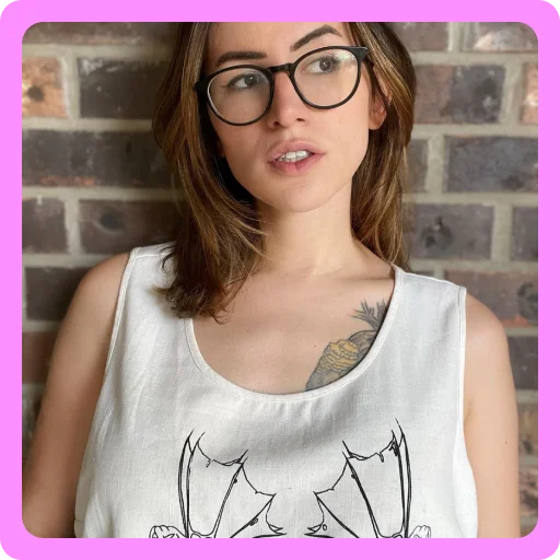 😞 Стикер «CUTE TS GIRL» для Telegram