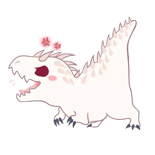 🦖 Стикер «cuties» для Telegram