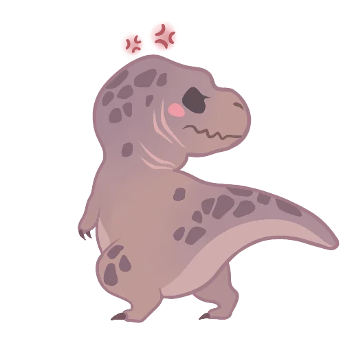 🦖 Стикер «cuties» для Telegram