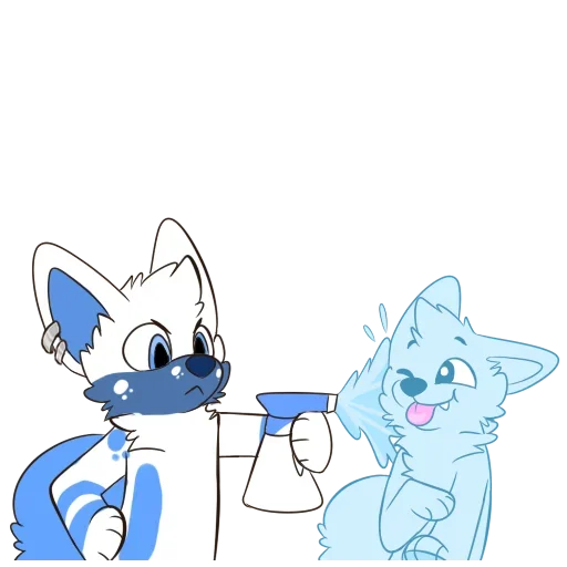 😉 Стикер «Cute and Bad» для Telegram