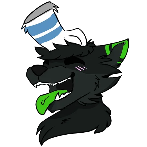😚 Стикер «Cute and Bad» для Telegram