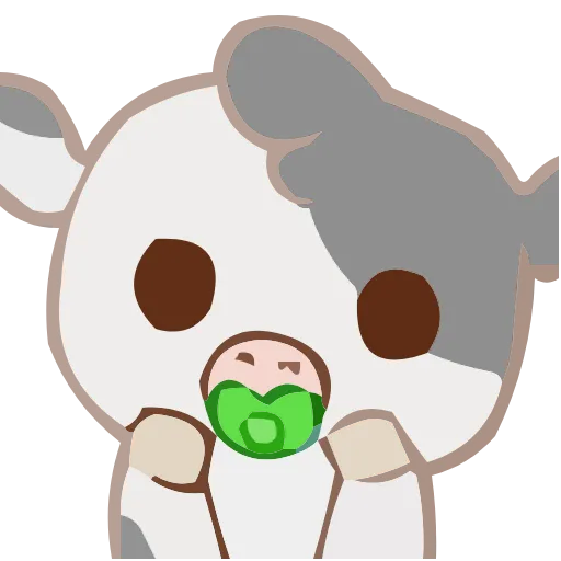🐮 Эмодзи «Cute Animals» для Telegram