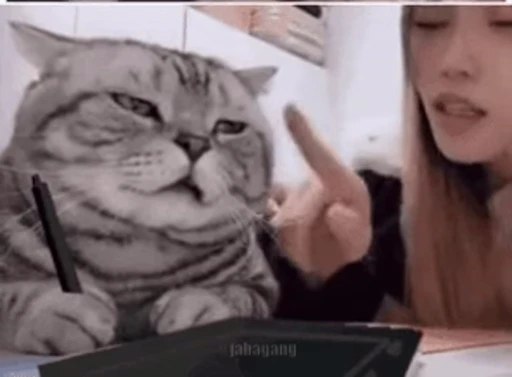 😑 Стикер «CuteAsian» для Telegram