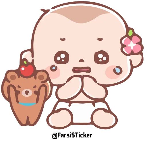Стикер 19 Cute Baby