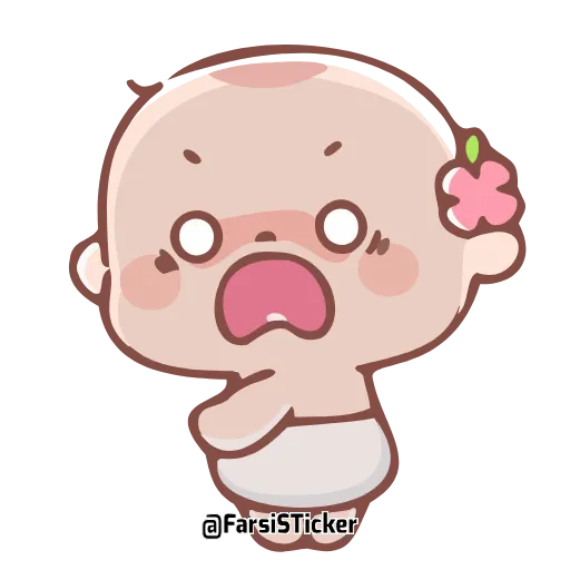 Стикер 26 Cute Baby