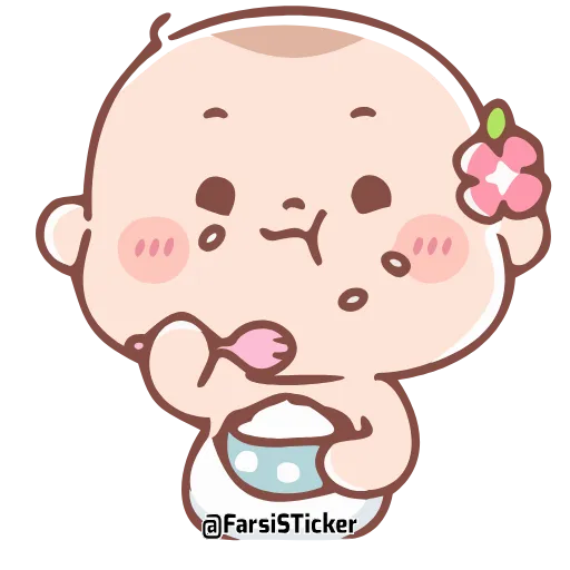 Стикер 23 Cute Baby