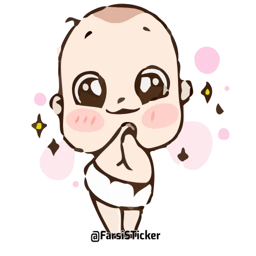 Стикер 35 Cute Baby