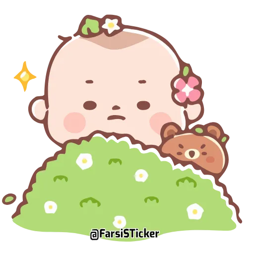 Стикер 15 Cute Baby
