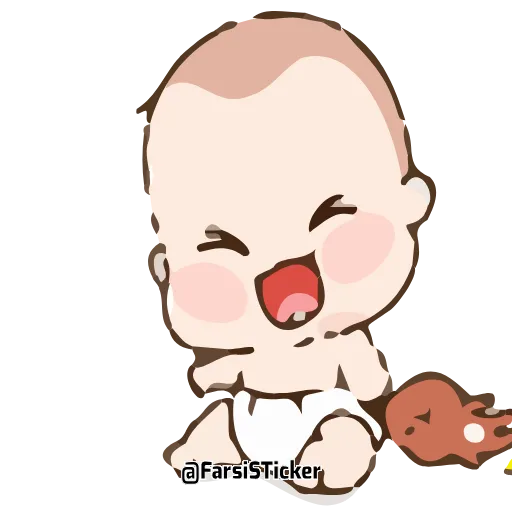 Стикер 39 Cute Baby