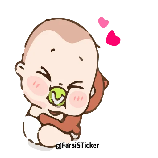 Стикер 46 Cute Baby