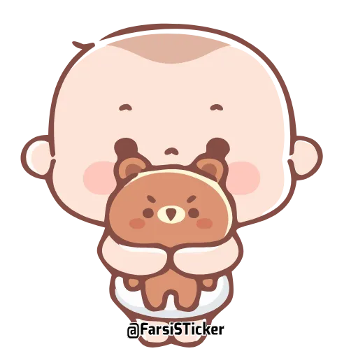 Стикер 37 Cute Baby